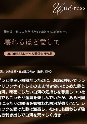 壊れるほど愛して